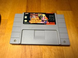Jeu SNES US loose: Super Mario RPG (pile neuve, new battery)