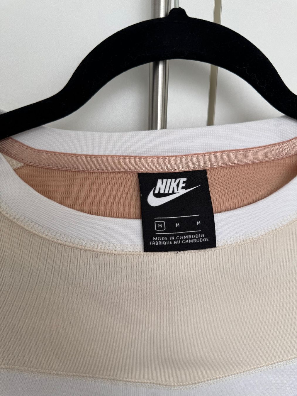 Maglioni & Felpe: Nike Pullover Sweater Crewneck M Beige Weiss – Usato da Staufen venduto da M19M 3