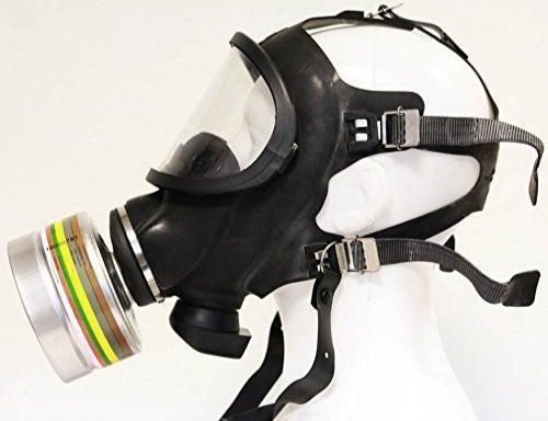 Protezione per viso e udito: Polizei Gasmaske MSA Auer 3S + NATO Filter. – Nuovo (secondo la descrizione) da Fislisbach venduto da jos_cf6h