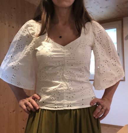 Weisse Bluse Scotch & Soda Gr. 34/XS