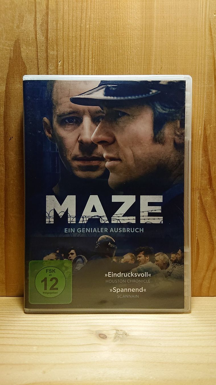 Tutti i DVDs: MAZE ein Genialer Ausbruch DVD – Usato da Wilderswil venduto da Exebub