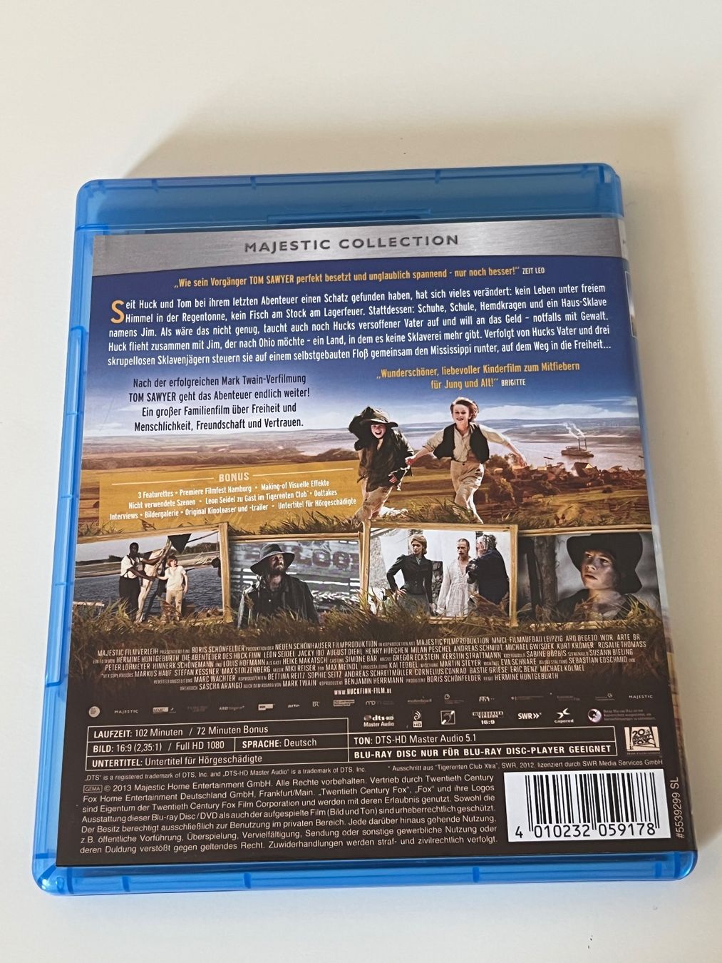 Alle DVDs: Die Abenteuer des Huck Finn - Blu-ray – Neu (gemäss Beschreibung) aus Altstätten SG von sheamus 1