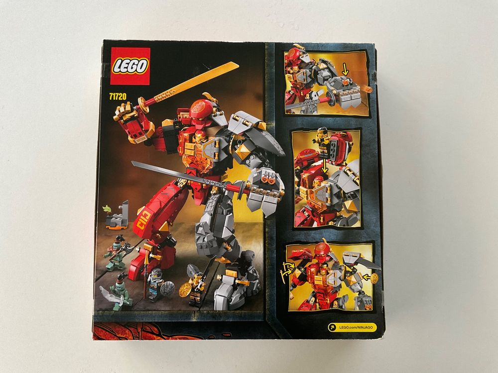 LEGO 71720 Ninjago 2024 Feuer-Stein-Mech NEU/OVP