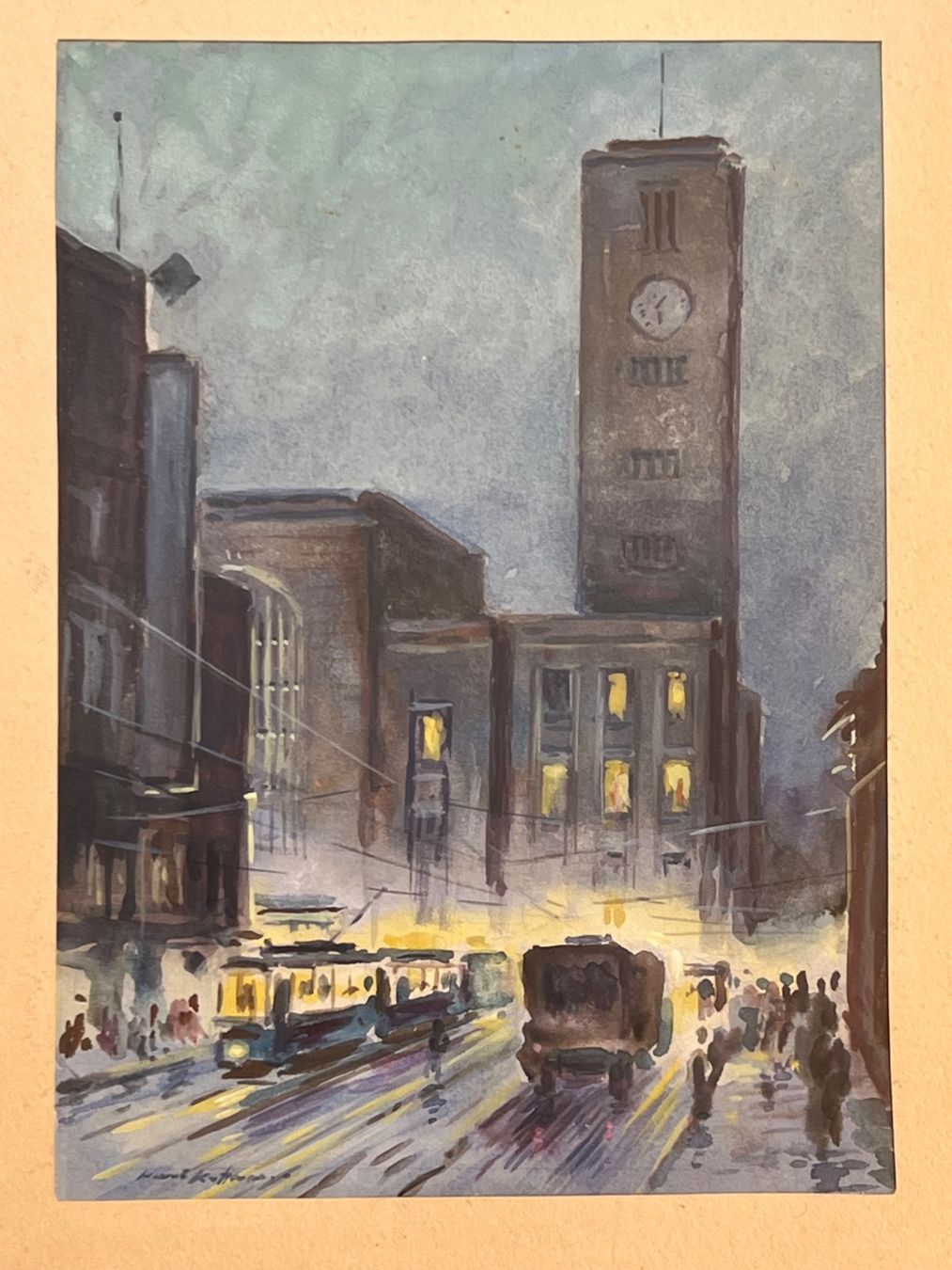 Dipinti: HANS KUTTNER 1903-1990 – Usato da Basel venduto da pmART 2