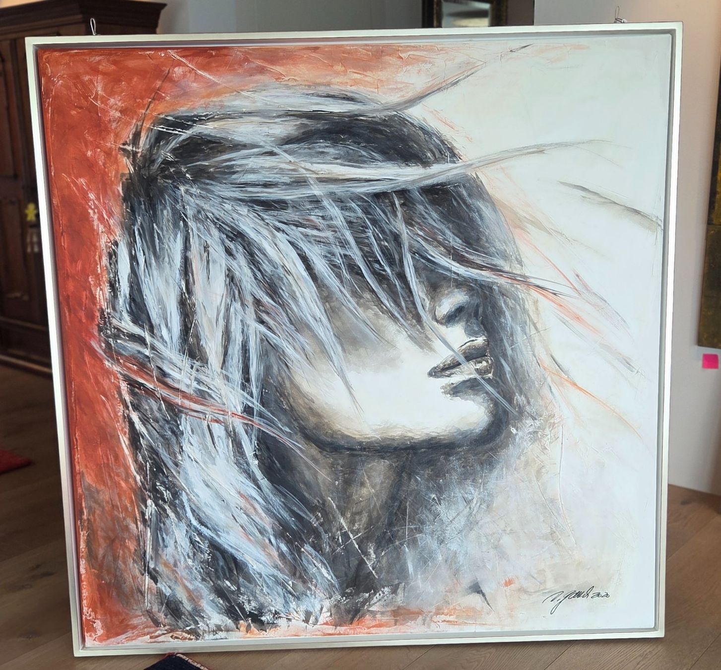 Dipinti: Frauenportrait von D. Gauch – Usato da Meggen venduto da Gogii