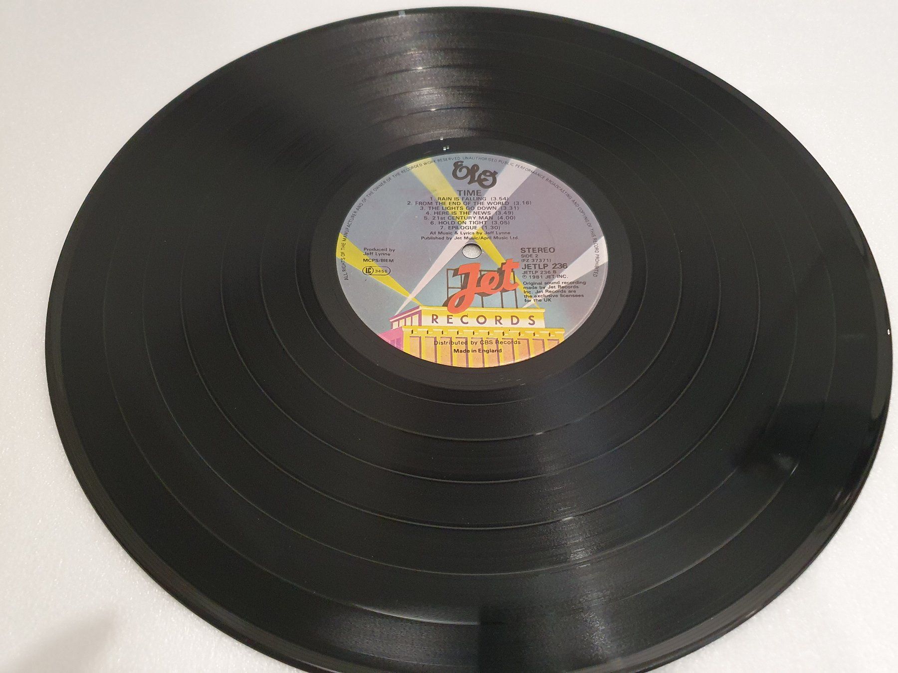Dischi in vinile: ELO – Time – Usato da Uster venduto da Vinyl-Leidenschaft 5