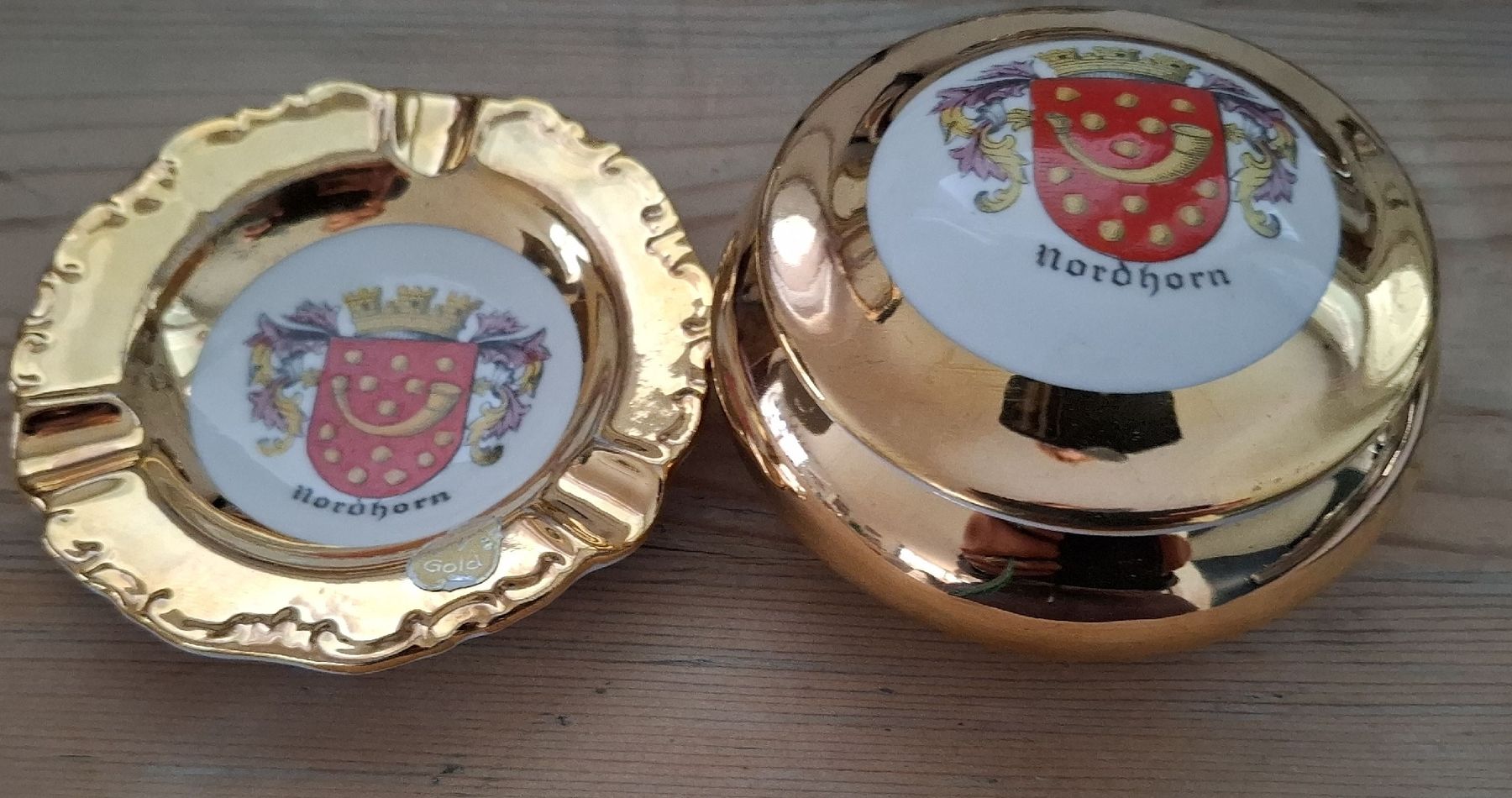 Kahla Zuccheriere: Echt Gold Schmuckdose Rarität – Usato da Buochs venduto da regenbogen7365 1