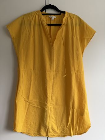 H&M Kleid kurz gelb Grösse S guter Zustand gebraucht