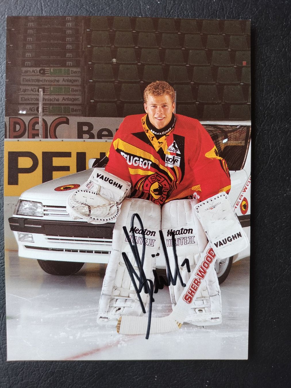 Autografi: SC Bern, SCB Autogrammkarte, Martin Bühler – Usato da Schwanden Sigrisw venduto da len_9yqg