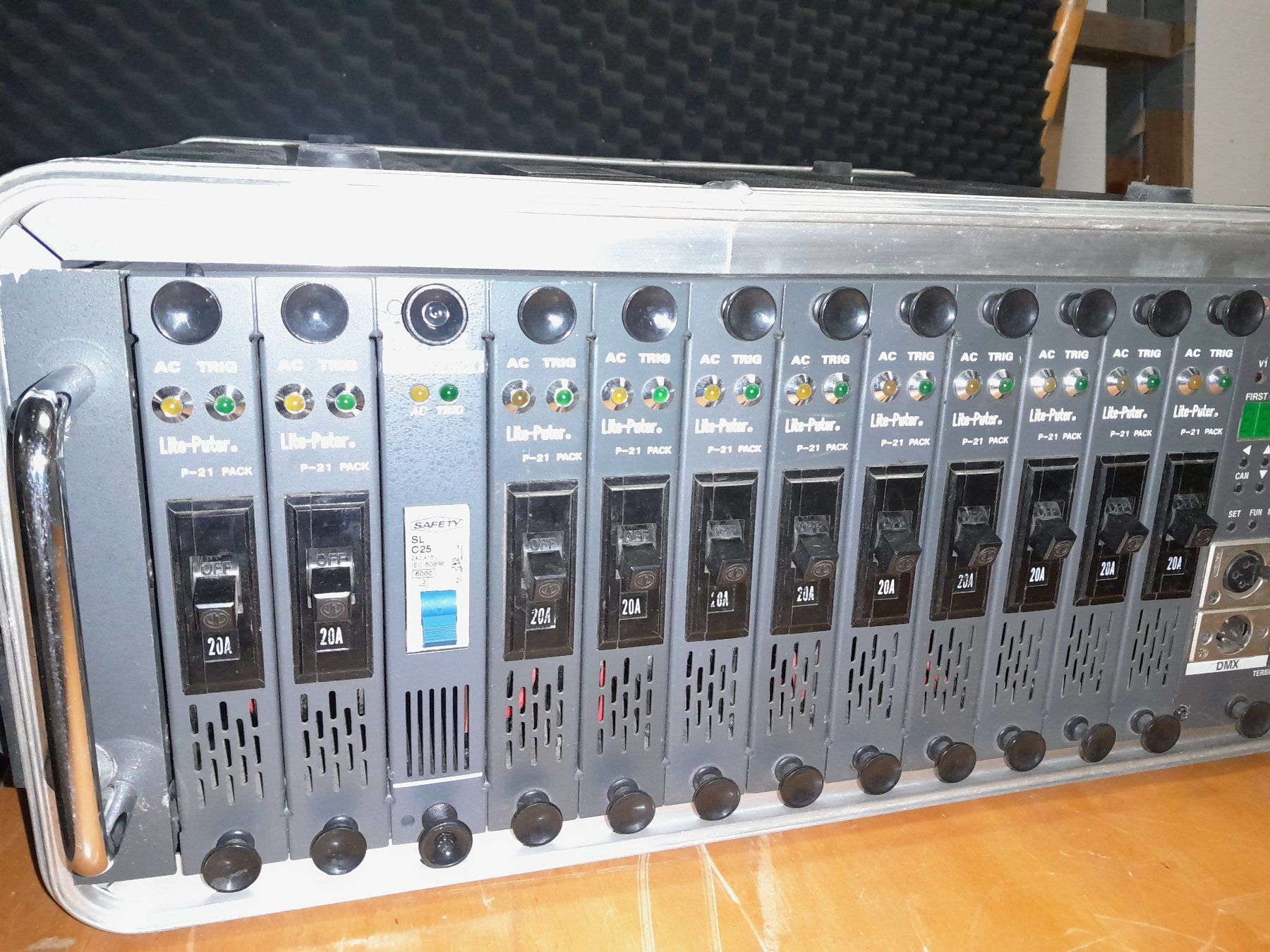 Amplificatori: Lite-Puter Dimmer DX-1220D , 12 Kanal Light & Sound – Usato da Steffisburg venduto da FutureOne 2