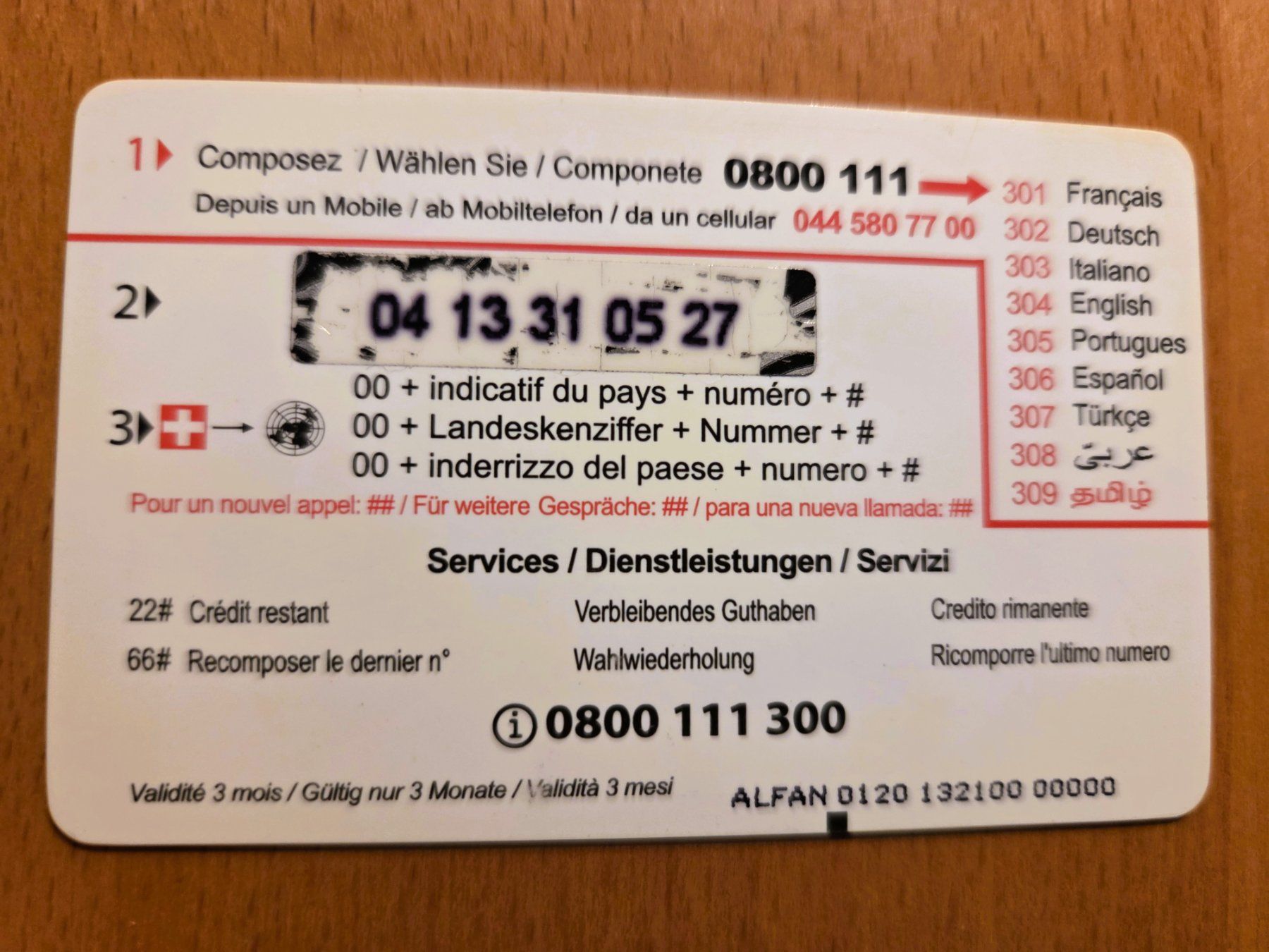 Schede telefoniche: PREPAID - SCHWEIZ – Usato da Brüttisellen venduto da Nighttrain 1