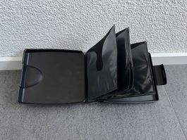 Transportbox schwarz für bis zu 12 CD's