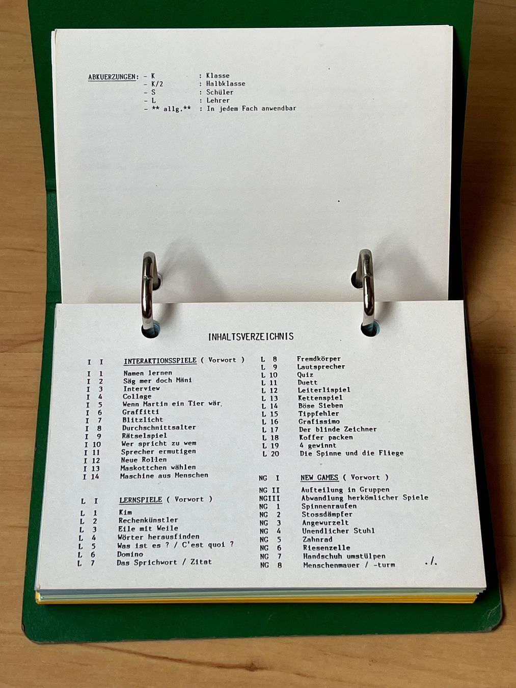 Libri: Spielkartei Oberstufe – Usato da Uetendorf venduto da sru128 2