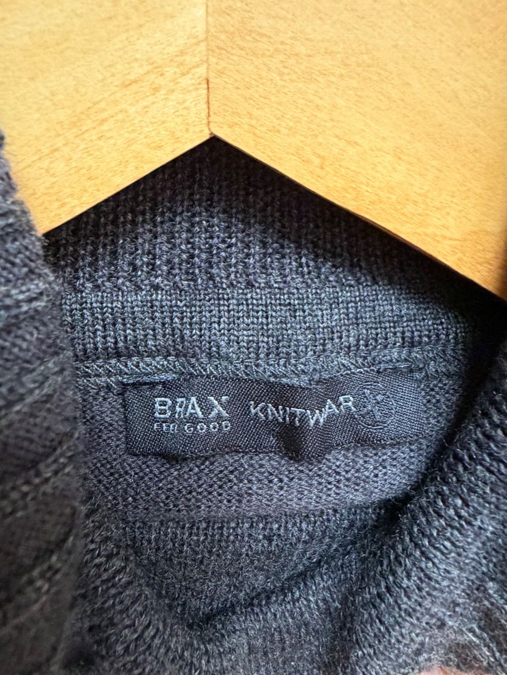 Brax Pulls & Sweat-shirts: Brax Rollkragenpullover dunkelgrau Wollpullover – D'occasion à Buchs SG par VintageHomeCH 2