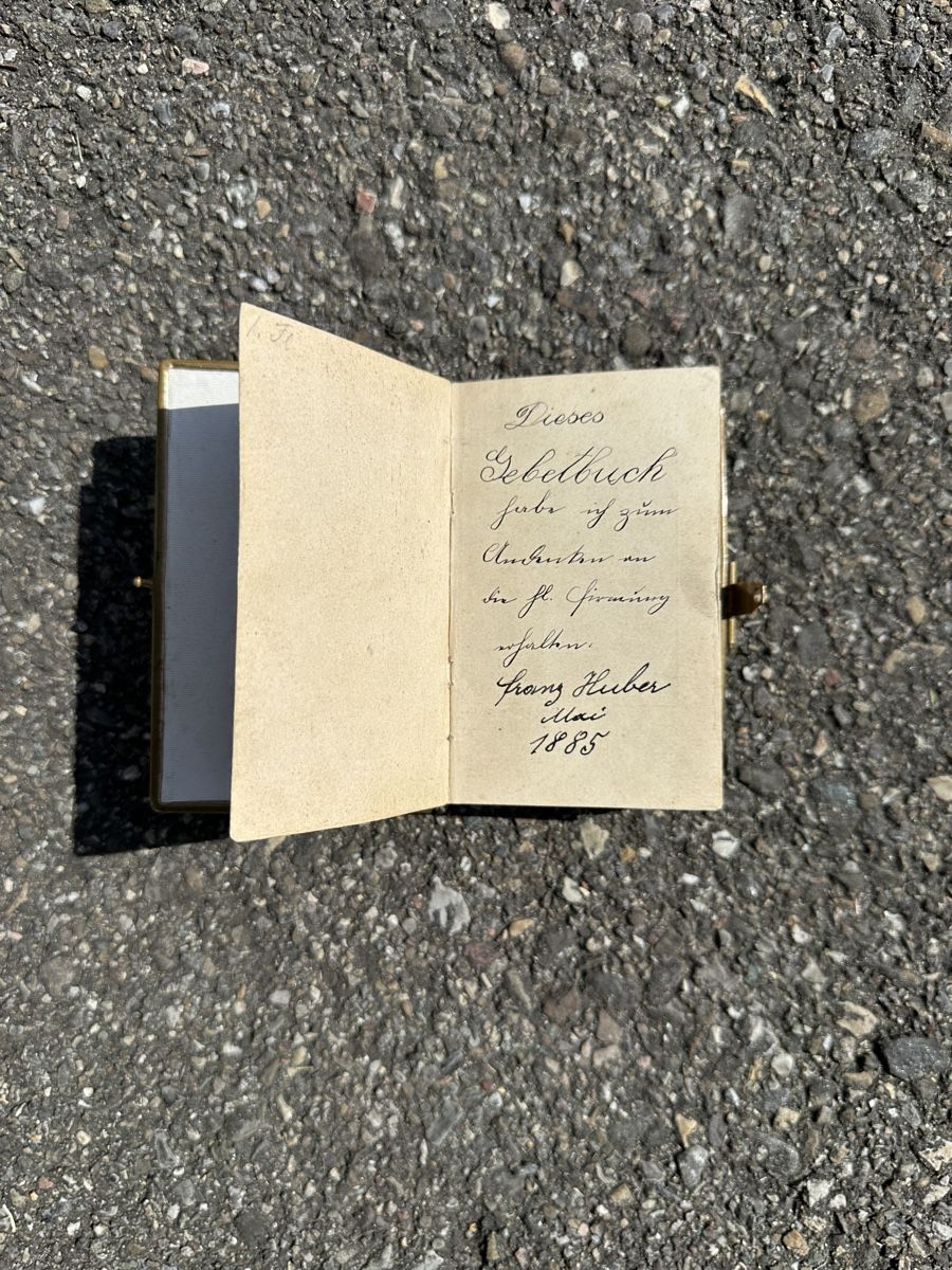 Libri: kleines Gebetsbuch mit Widmung von 1885 – Usato da Zürich venduto da frauflufelberg 4