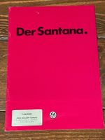 VW SANTANA 1983 1984 Prospekt Schweiz dt. brochure catalogue