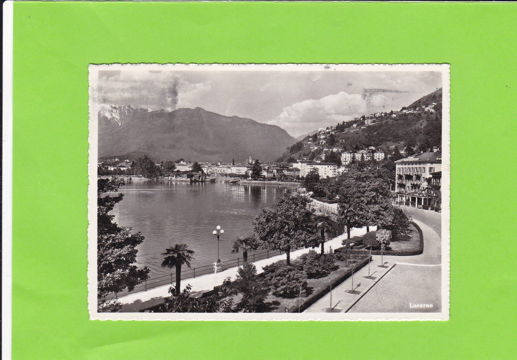 Cartoline postali: Locarno – Usato da St. Peterzell venduto da neckertal