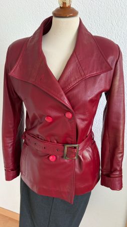 Leder Jacke M