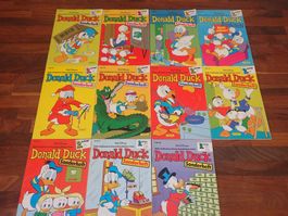 11 Hefte " Die tollsten Geschichten von DONALD DUCK " ab 40