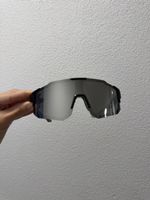 Sport Sunglasses Black Grey Mirror Lens New