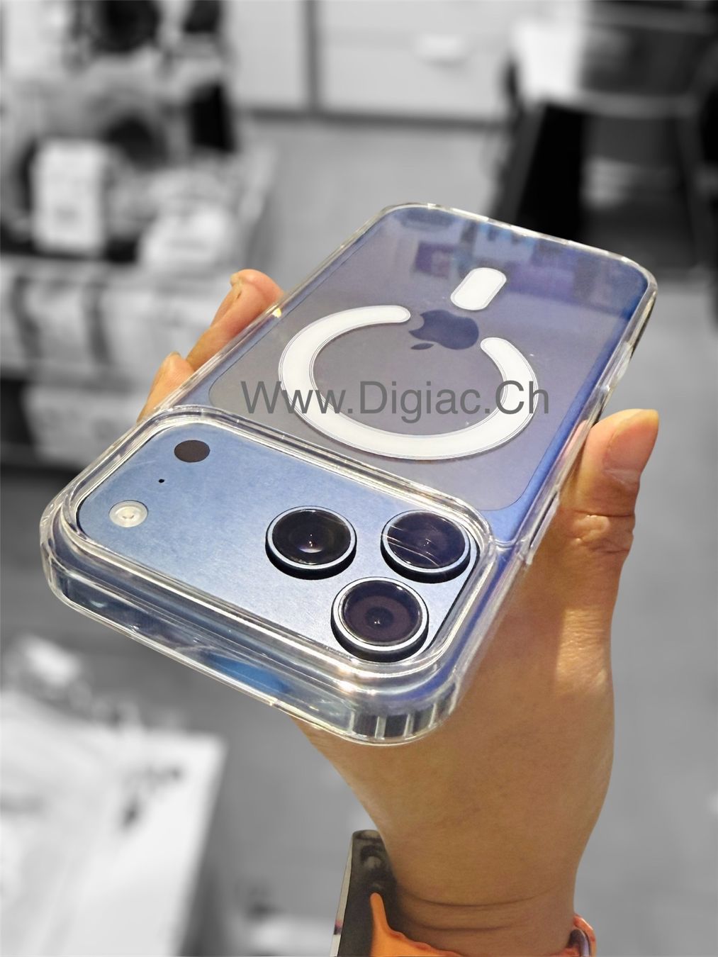 Cover & Protezioni schermo: iPhone 18 Pro Max  - Coque transparente magsafe clear – Nuovo e nell'imballaggio originale da Morges venduto da DigiAC 5