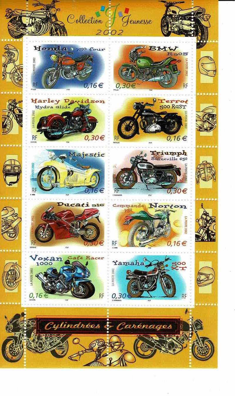 Tutti i francobolli: Motos   1 KB ** – Nuovo e nell'imballaggio originale da Lausanne venduto da Whorvath