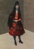 Francesco Messina, signed lithography framed