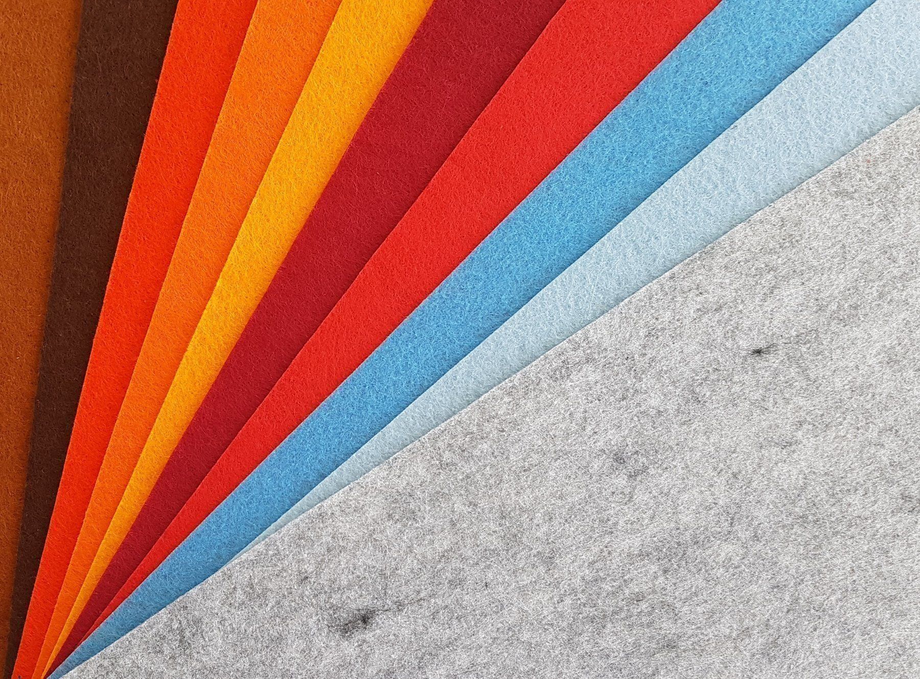 Kit bricolage: BASTELFILZ-SET 10 Platten 30x30 cm, Set 25 felt – Nuovo (secondo la descrizione) da Langenthal venduto da flowersNbirds