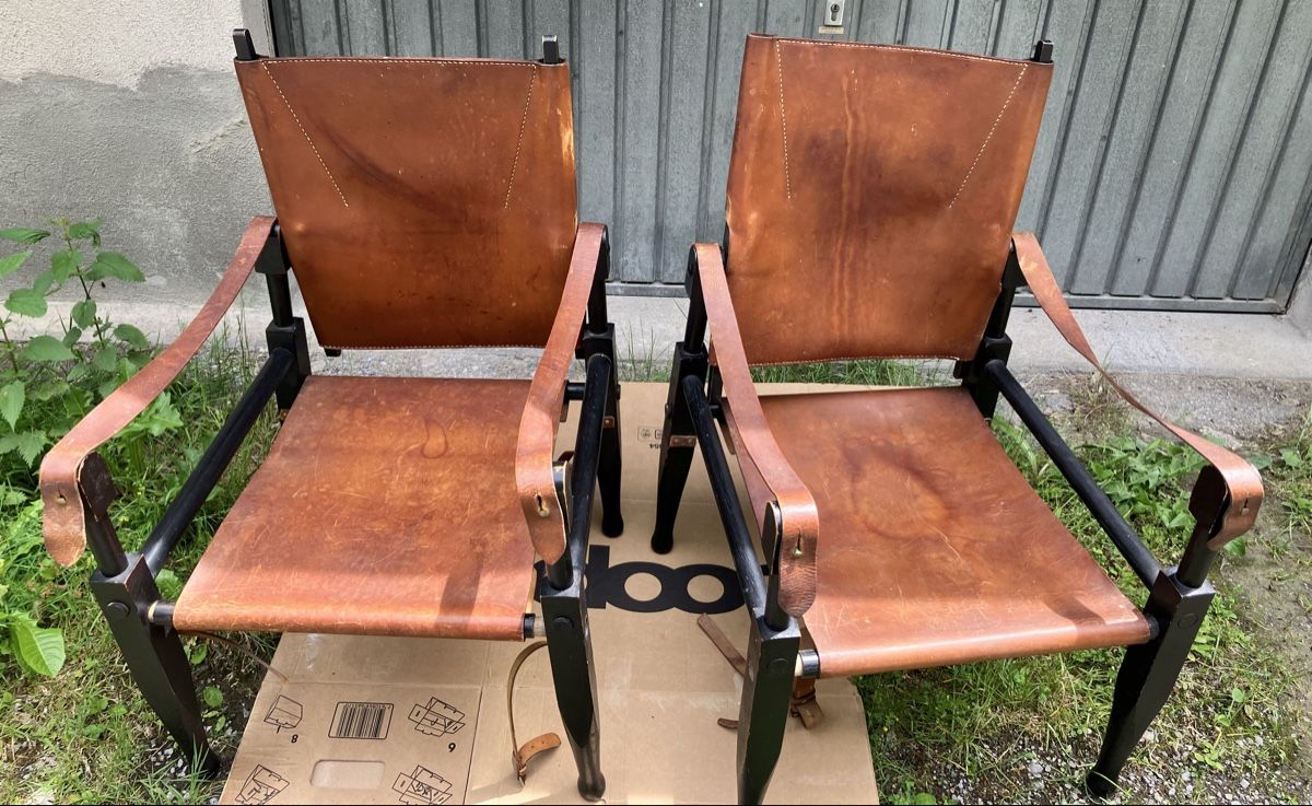 Sedie: 2x Original Safari Chair – Usato da Mürren venduto da Ne-le