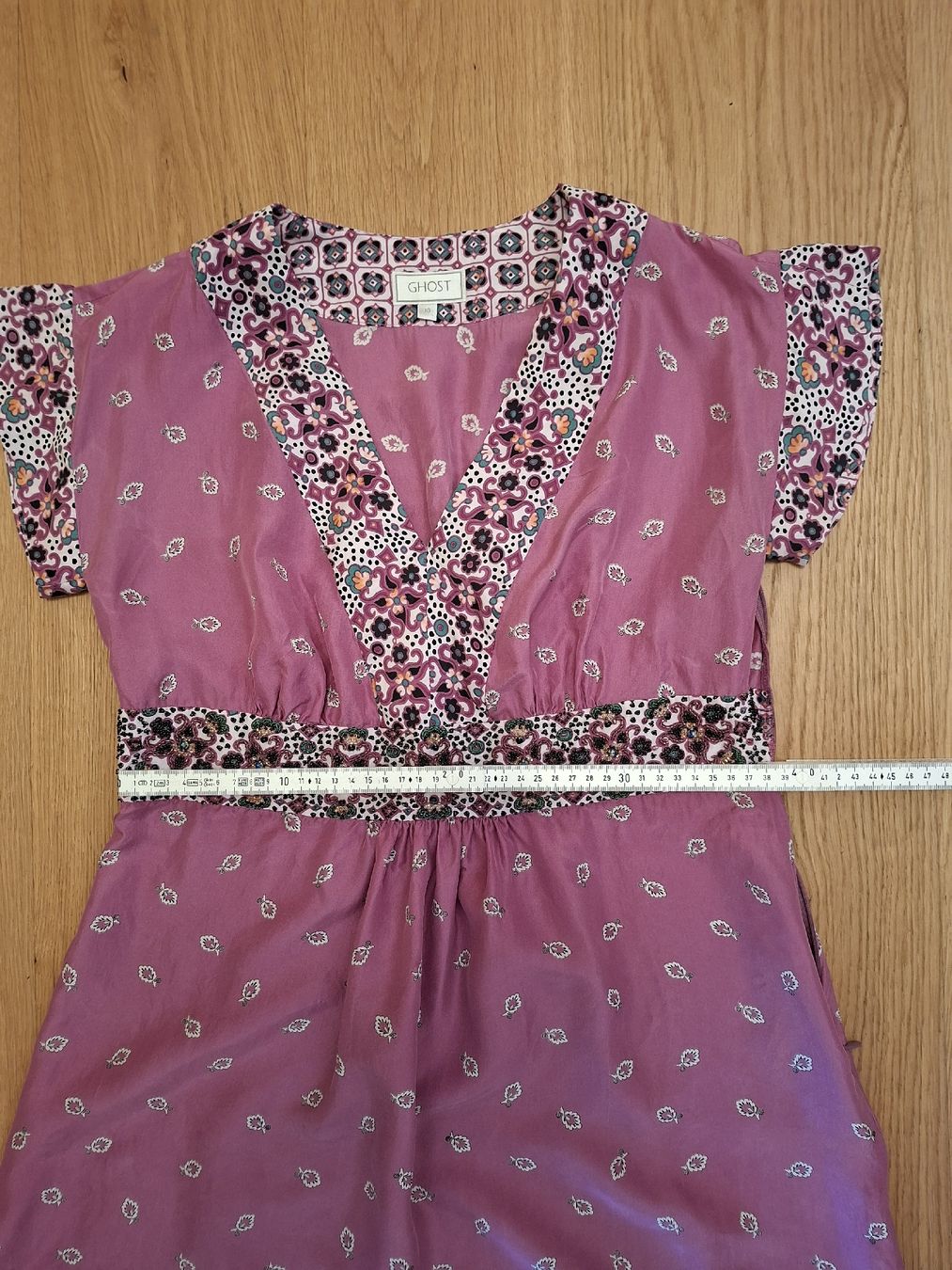 Ghost Robes: Robe GHOST 100% Soie T38 Neuve – Neuf (Voir description) à Conches par carolinec02 5