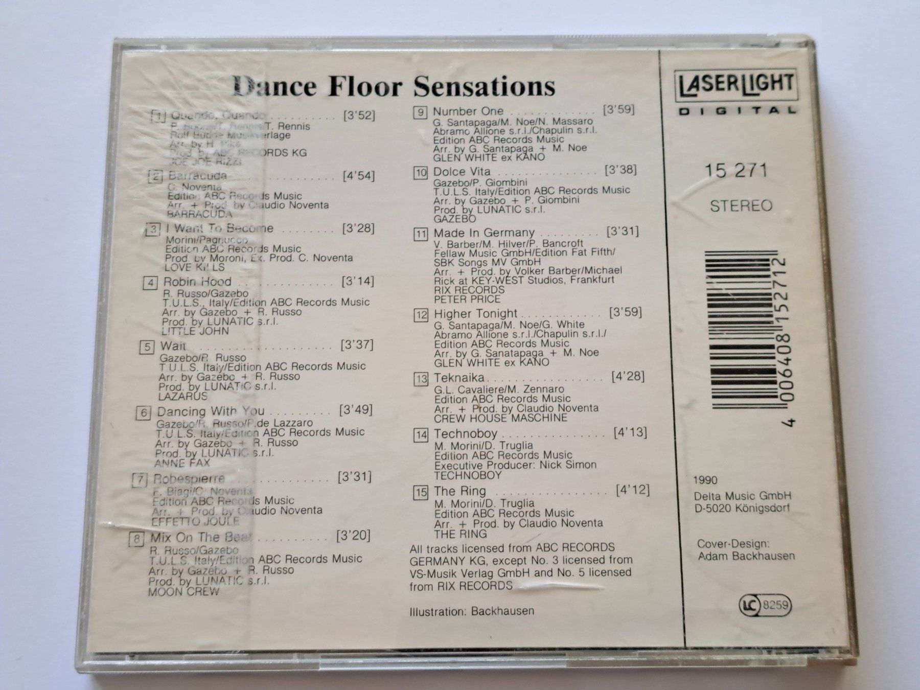 CDs: CD Dance Floor Sensations – D'occasion à Pully par bro_n52j 1