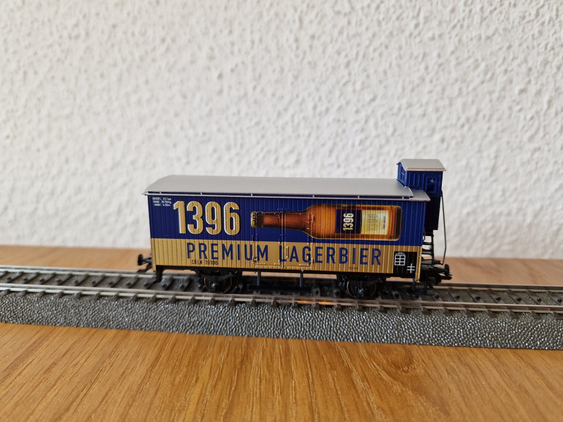 Märklin Modellini di ferrovie: Märklin Güterwagen Lagerbier H0 – Usato da Matten b. Interlaken venduto da lor_hr9w