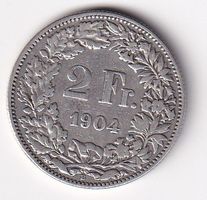 2 Franken 1904 rar