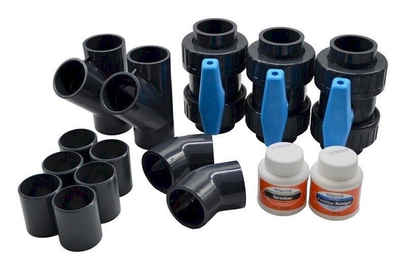 Piscine: Aqua Pro Bypass Set 45 Grad – Nuovo e nell'imballaggio originale da Bottighofen venduto da zaap 3