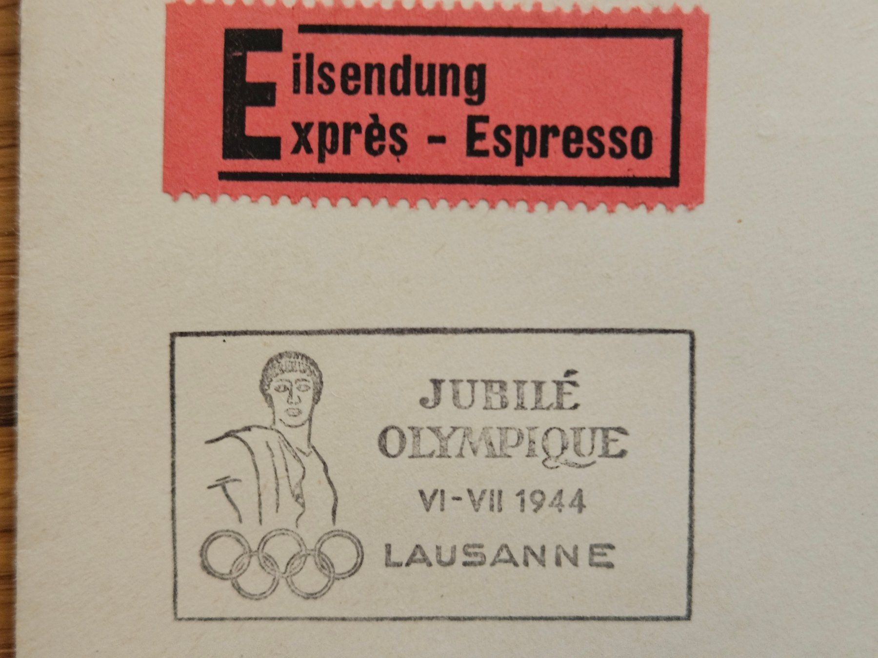 Tutti i francobolli: 259 - 261 auf Express Brief Feldpost  7.-- – Usato da Buttikon SZ venduto da Marcelr 2