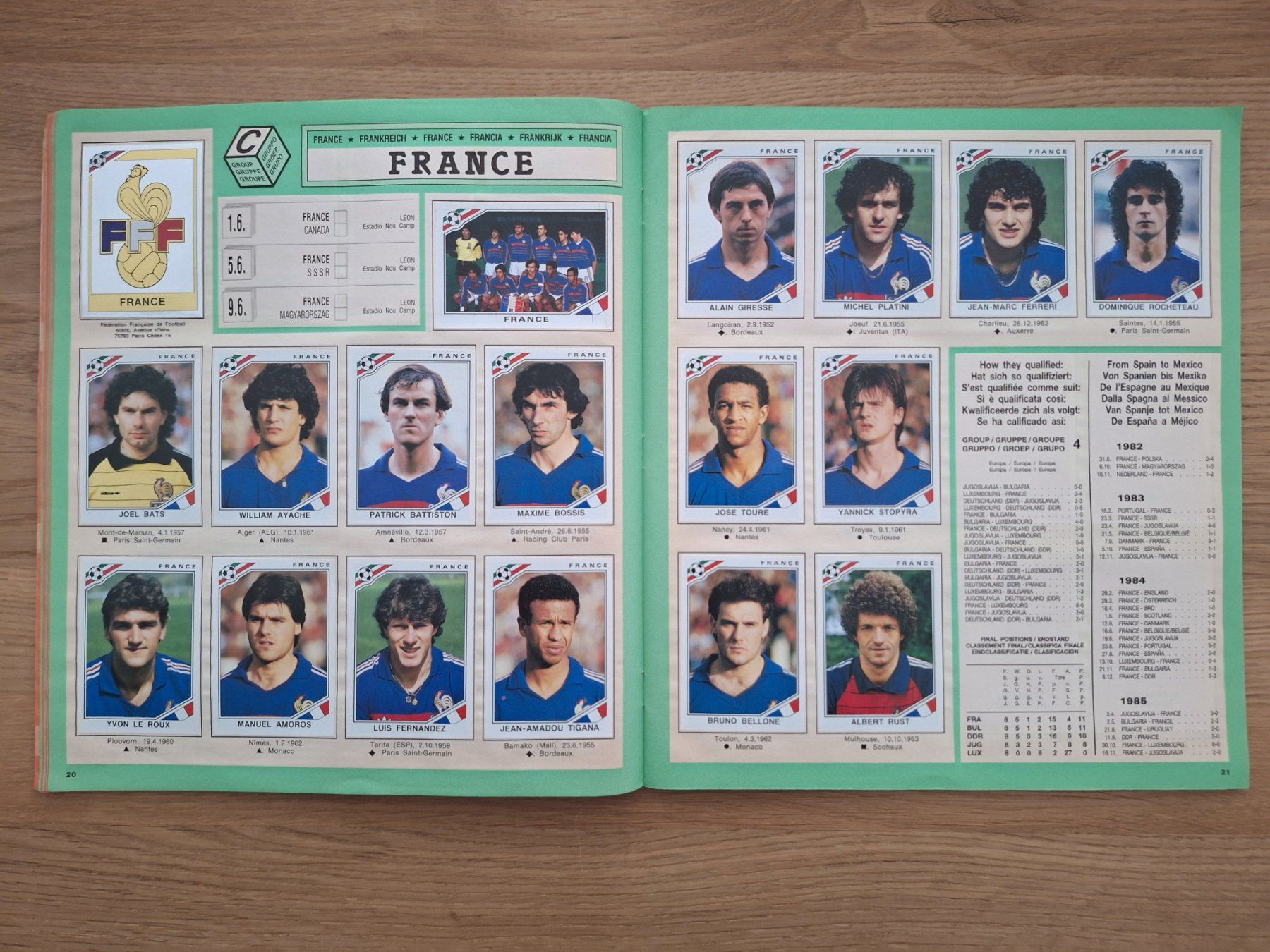 Panini Alben: PANINI WORLD CUP 1986 – Gebraucht aus St. Gallen von Matrix023 4