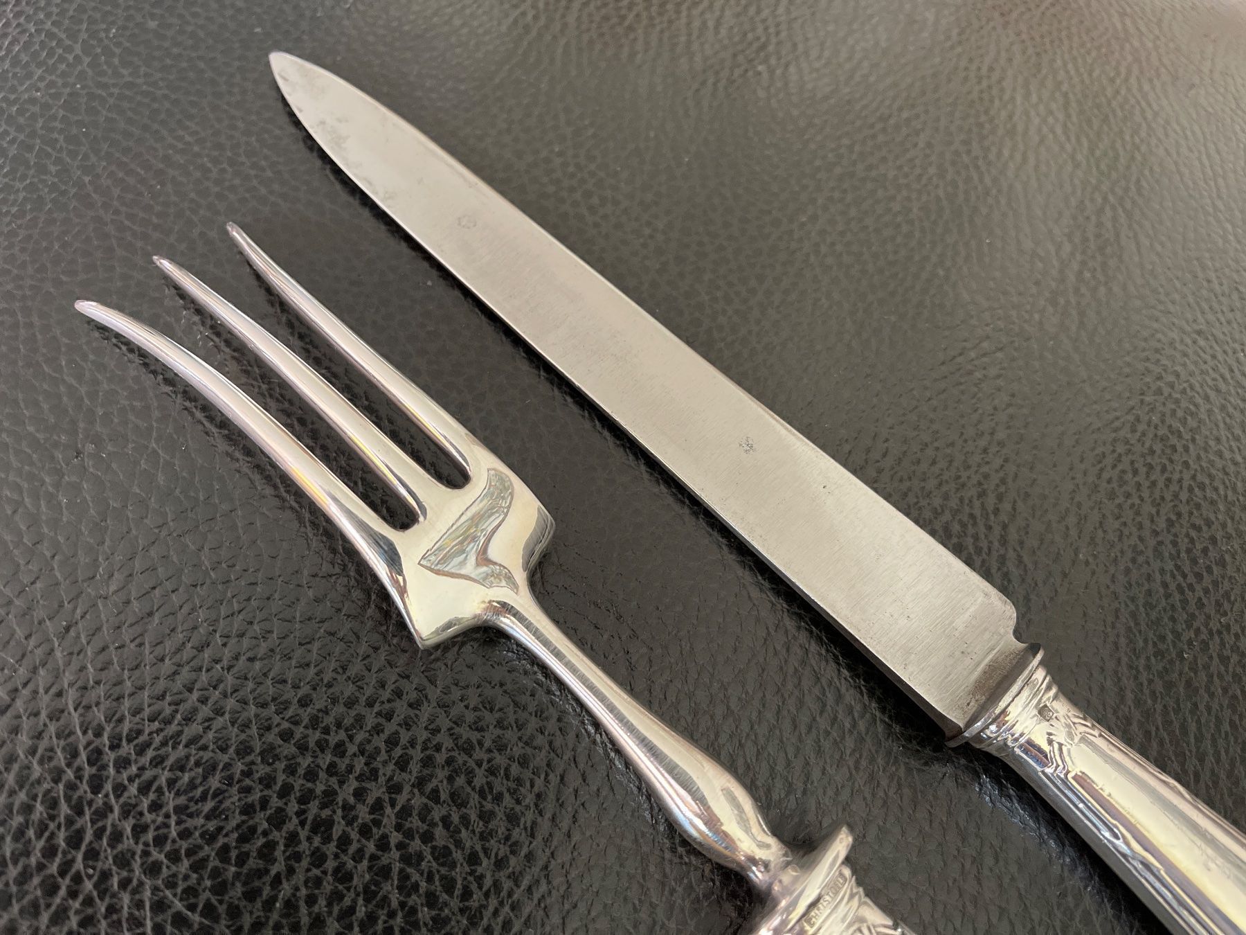 Christofle Set di posate: Couverts à gigot Christofle Ruban – Usato da Morges venduto da bijouxsterling2019 3