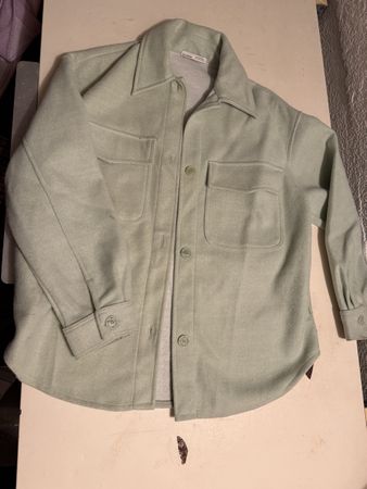 Trendige Übergangsjacke, hellgrün, Grösse S- Top Zustand!