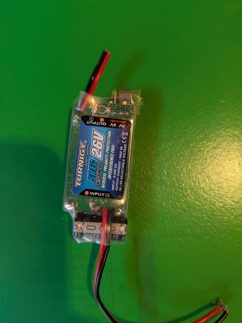 Modellismo RC: TURNIGY SBEC 26V Switching Regulator - Great Condition! – Usato da Wohlen AG venduto da Tud_pyl8