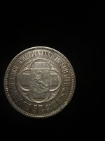 Schützenfest Medaille 1865 Schaffhausen 5 Franken Silber Mün