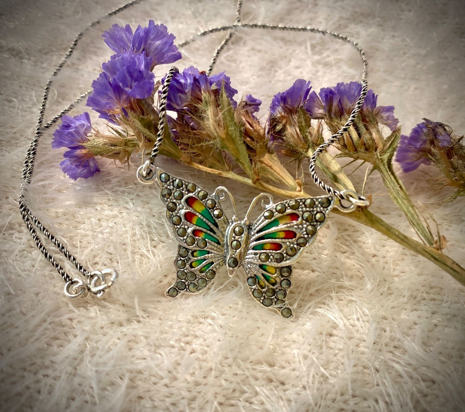 Catenine: Halskette Libelle 925 Sterling Silver – Nuovo (secondo la descrizione) da Zürich venduto da LIBELLA13