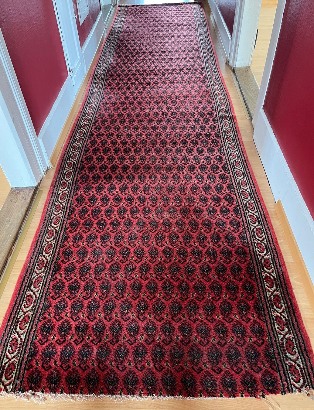 Tapis: Echter Orientteppich Läufer, rot – D'occasion à Burgdorf par wiwy51 1