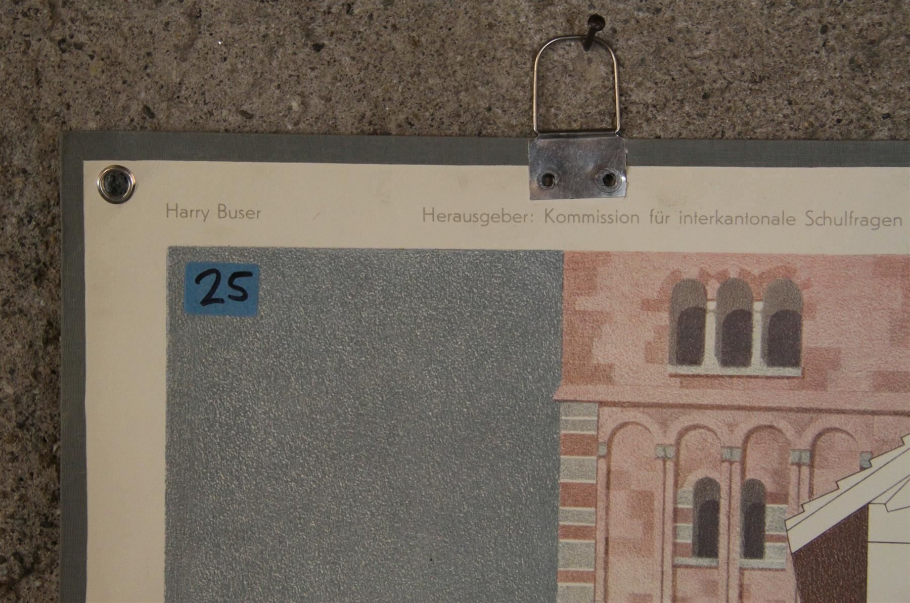 Foto & Immagini: Schulwandbild "Romanischer Baustil" – Usato da Birrwil venduto da brandschatz_birrwil 1