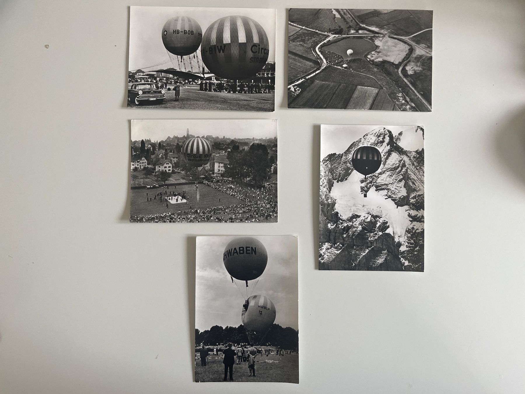 Tutti i francobolli: Ganzsache Schweiz Ballonfahrt – Usato da Adliswil venduto da derrick0825 1