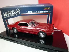Mercury Cougar 1967 - rot - top Modell von Vitesse/Sunstar