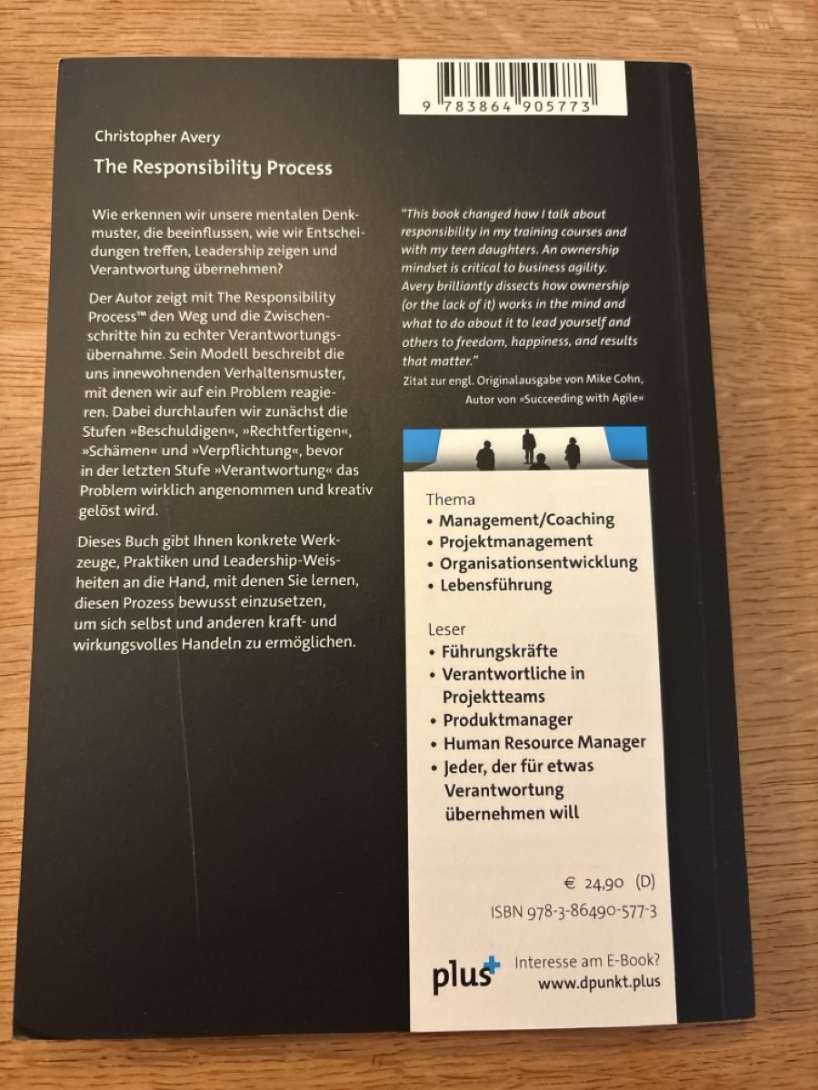 Libri: The Responsibility Process Buch guter Zustand – Usato da Bubendorf venduto da gogo31 1