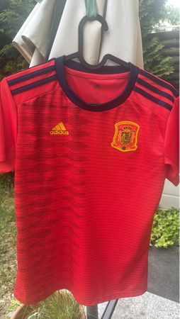 Spanien Trikot Adidas, Grösse S, Rot - Top Zustand!