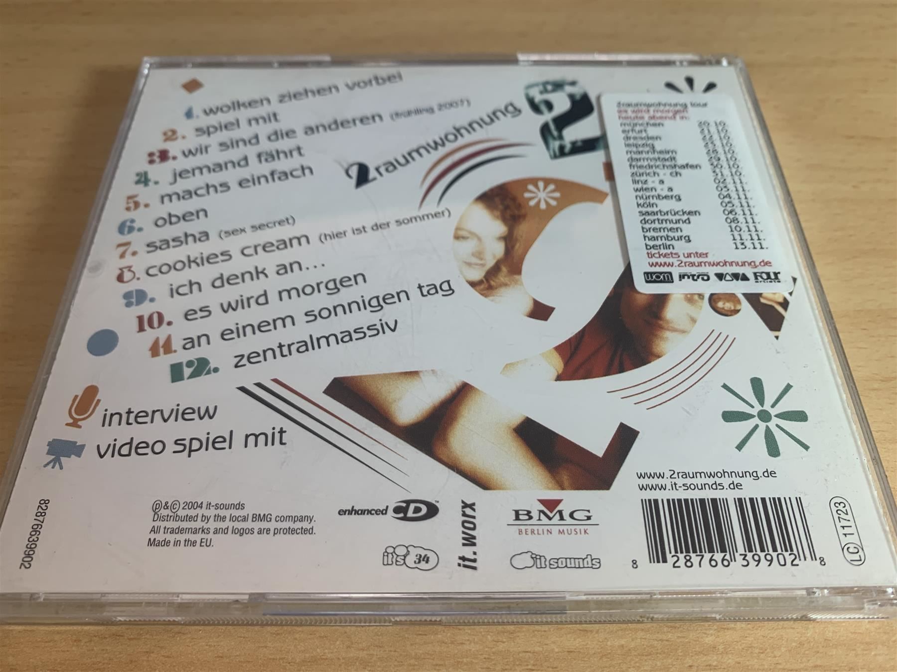 CD: 2raumwohnung – Es Wird Morgen – Usato da Rikon im Tösstal venduto da Alpenmutz 1