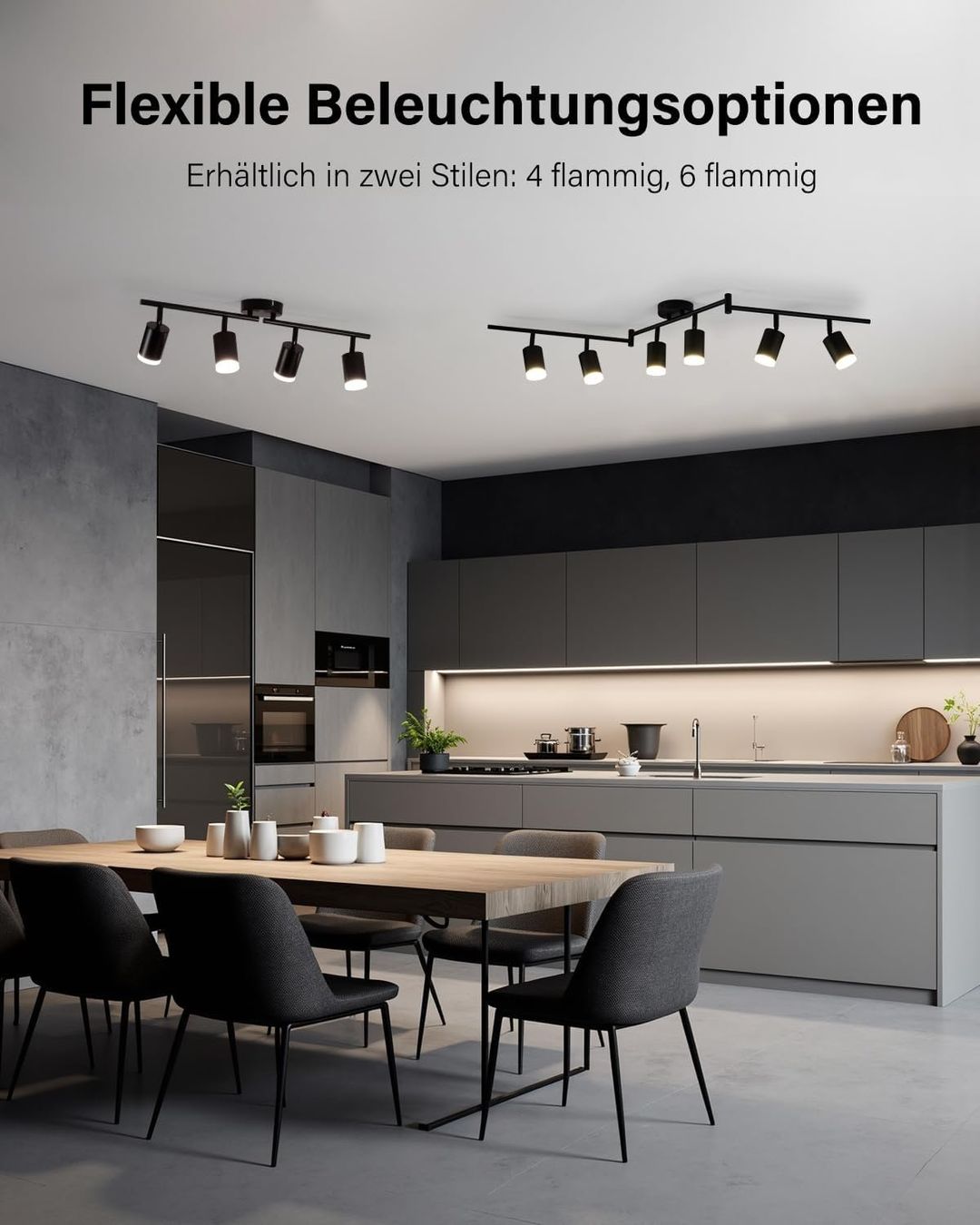 Kronleuchter & Deckenlampen: LED Deckenstrahler 6 flammig Schwenkbar Spots – Neu und originalverpackt aus Schaffhausen von her_zt65 5