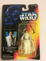 PRINCESS LEIA W. RIFLE 9 cm STAR WARS ACTION FIGURE red card